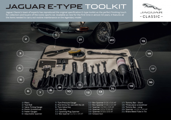 Jaguar ToolKit - теперь и для E-Type 