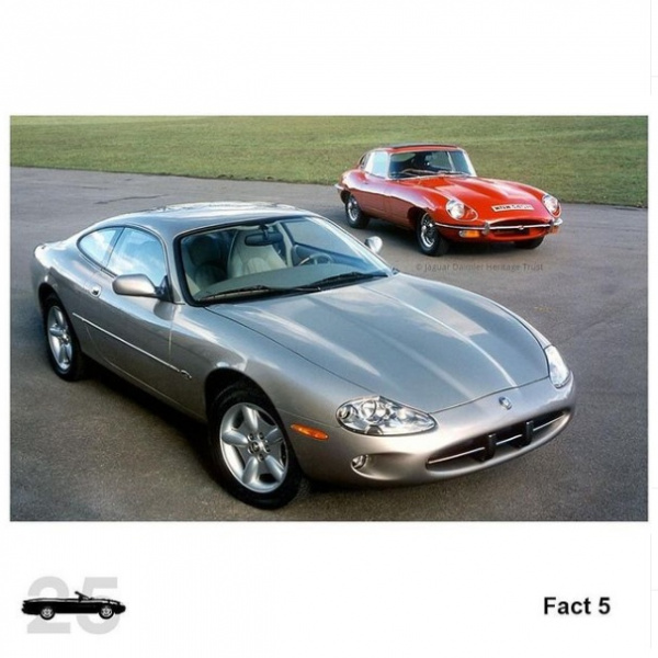 25 фактов к 25-летию Jaguar XK8