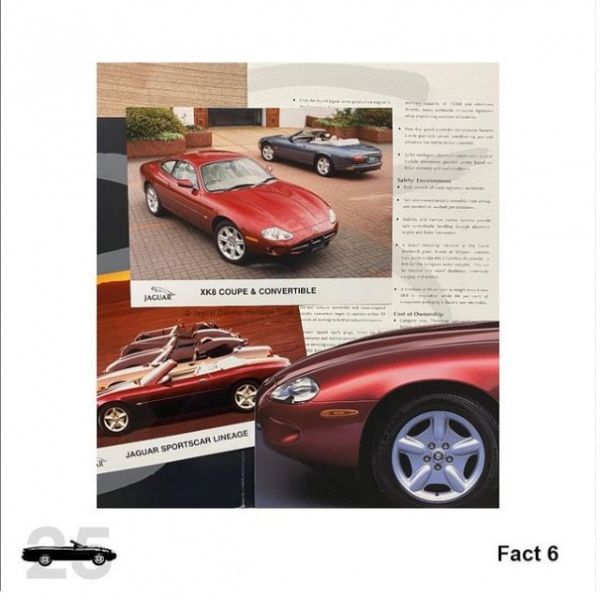 25 фактов к 25-летию Jaguar XK8